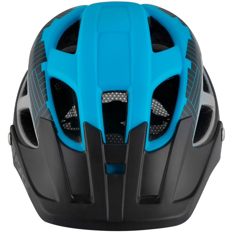 Casca de bicicleta Force AVES MTB Negru-albastru inchis 90299912 photo 2